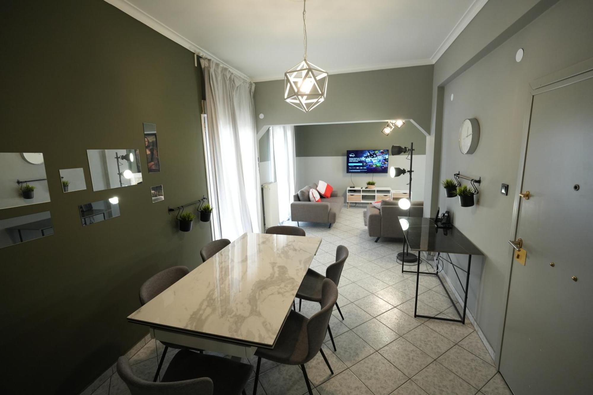 Apartament Modern Athenian Penthouse Zewnętrze zdjęcie