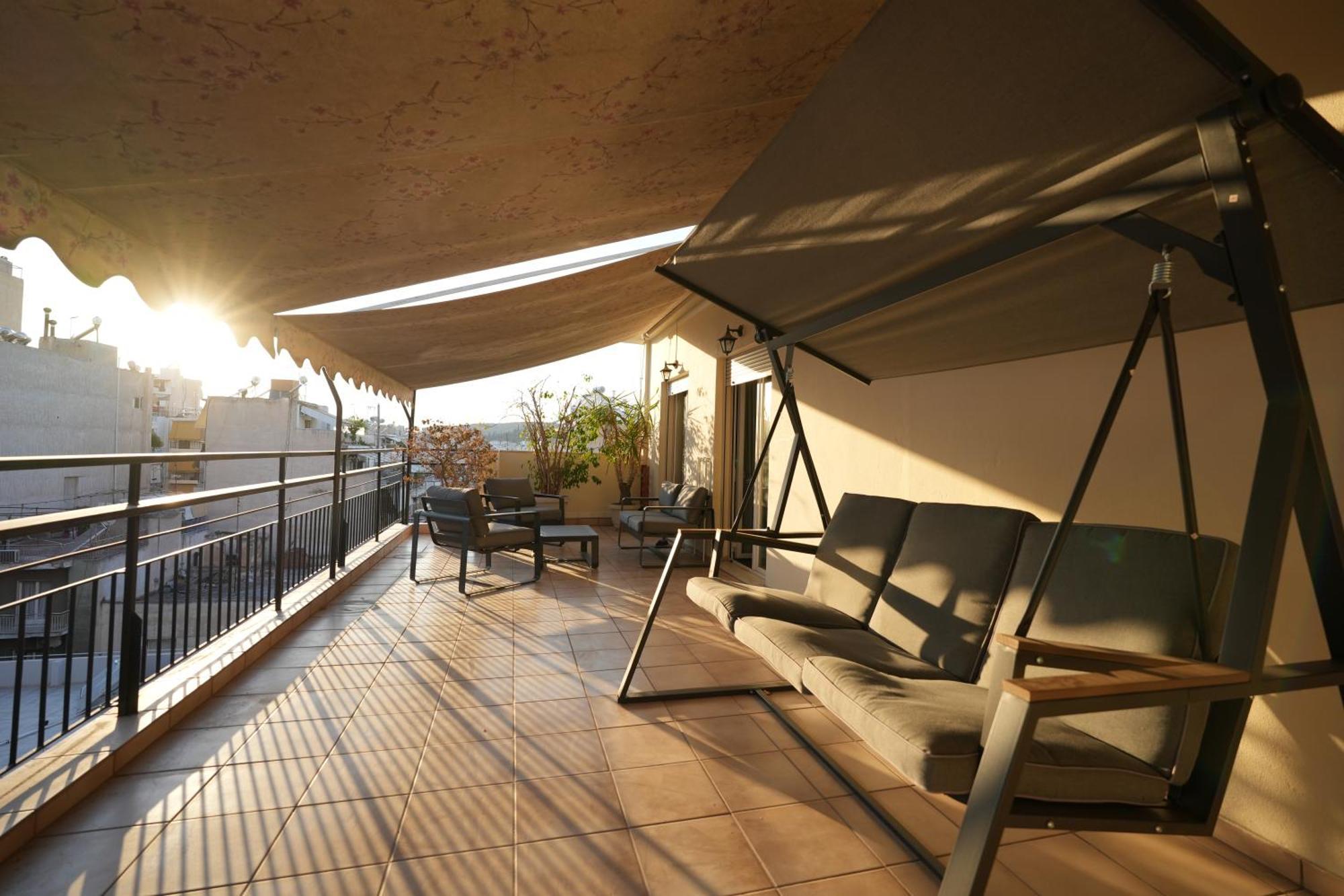 Apartament Modern Athenian Penthouse Zewnętrze zdjęcie