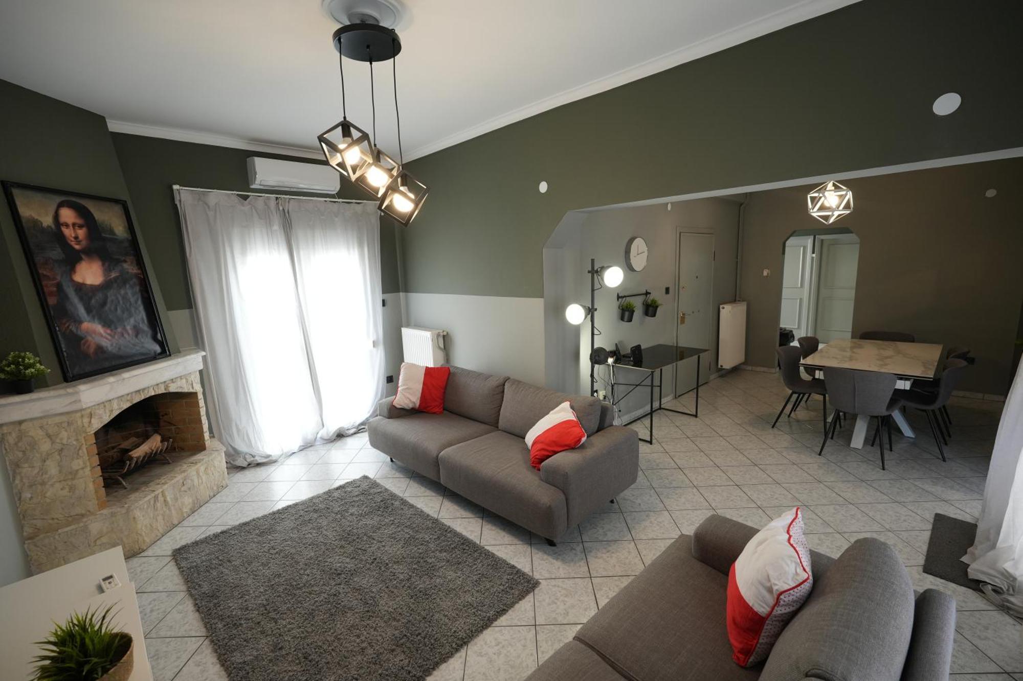 Apartament Modern Athenian Penthouse Zewnętrze zdjęcie